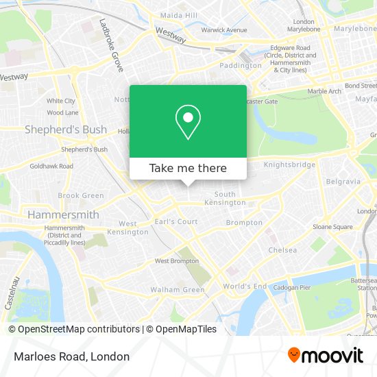 Marloes Road map