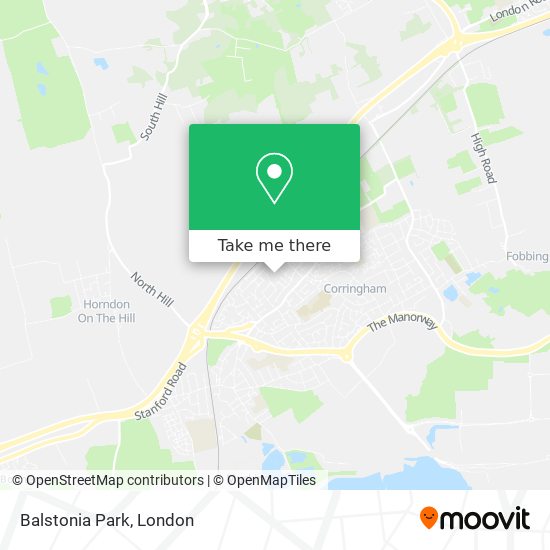 Balstonia Park map