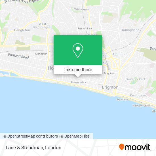 Lane & Steadman map