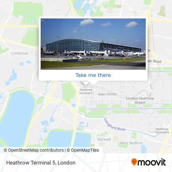 Heathrow Terminal 5 map