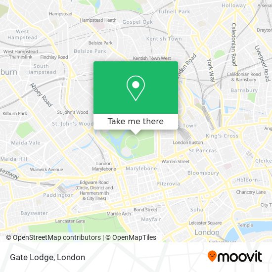 Gate Lodge map