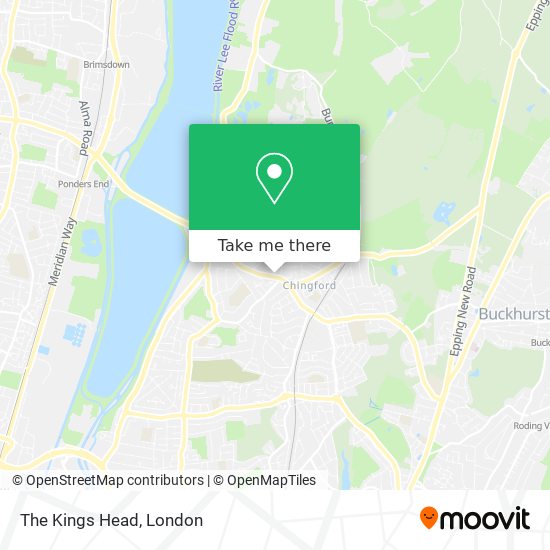 The Kings Head map