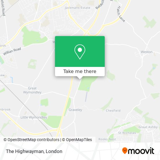 The Highwayman map