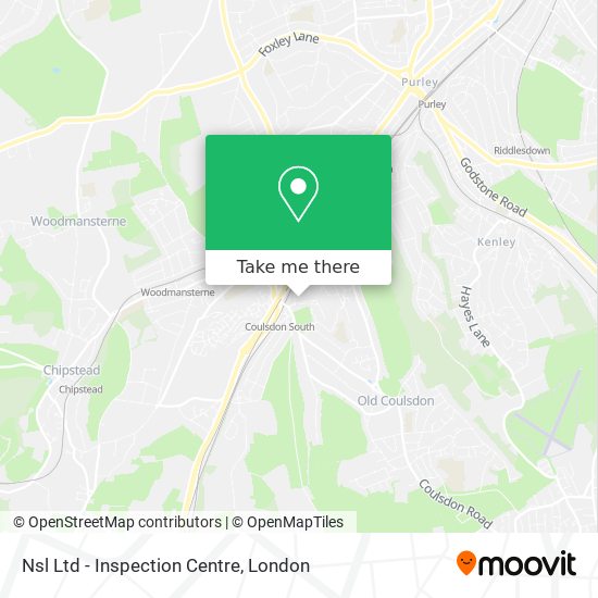 Nsl Ltd - Inspection Centre map