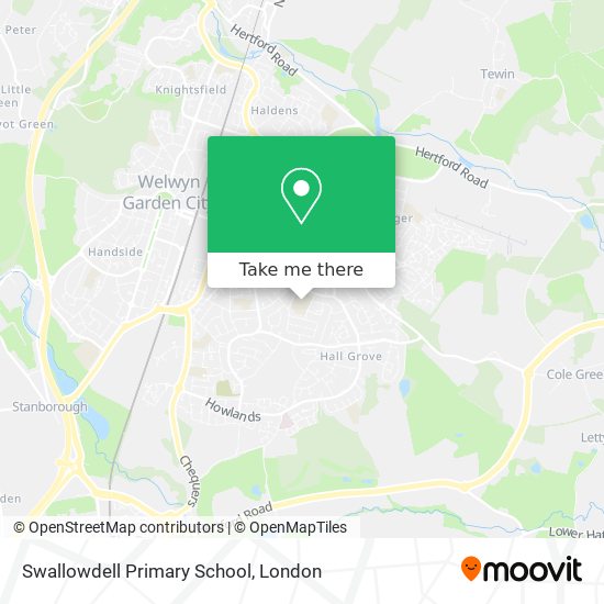 Swallowdell Primary School map