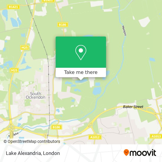 Lake Alexandria map