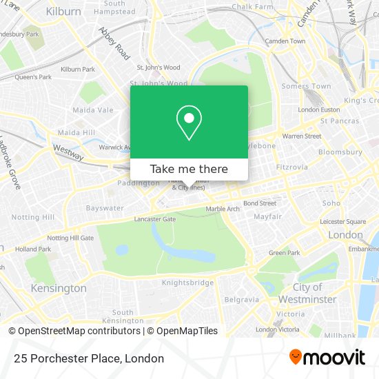 25 Porchester Place map