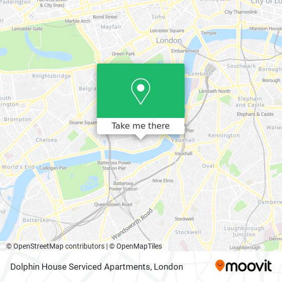 Dolphin House Serviced Apartments map