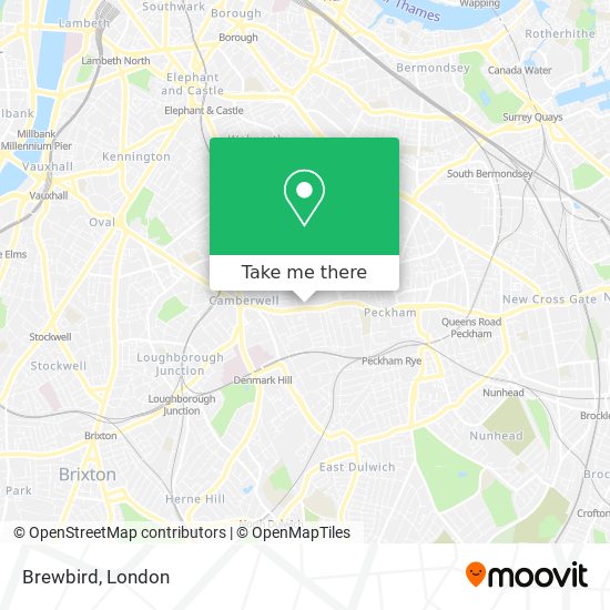 Brewbird map