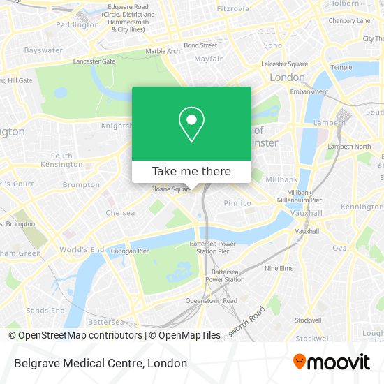Belgrave Medical Centre map