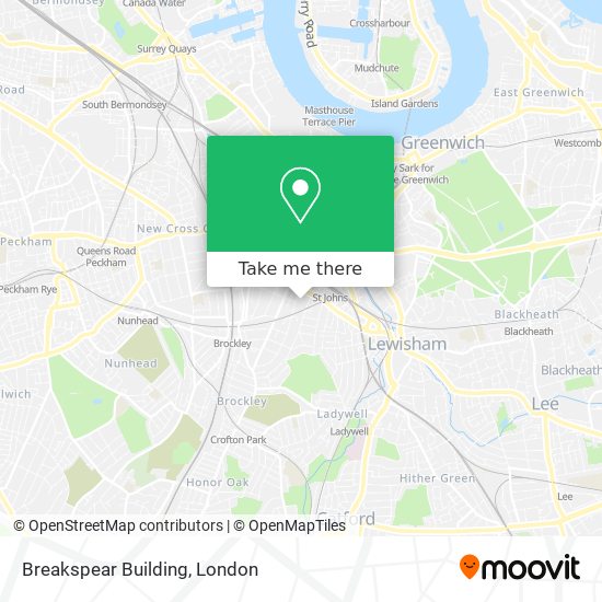 Breakspear Building map