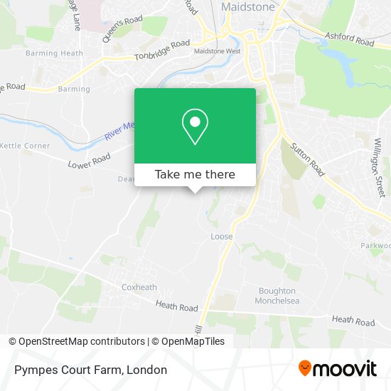 Pympes Court Farm map