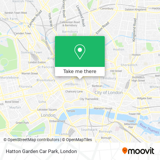 Hatton Garden London Map How To Get To Hatton Garden Car Park In Finsbury By Bus, Train Or Tube?