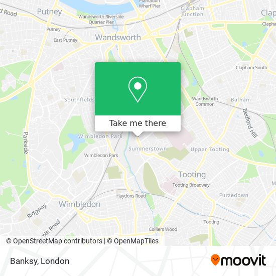 Banksy map