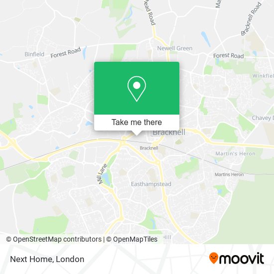 Next Home map