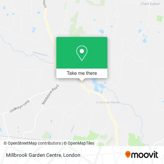 Millbrook Garden Centre map