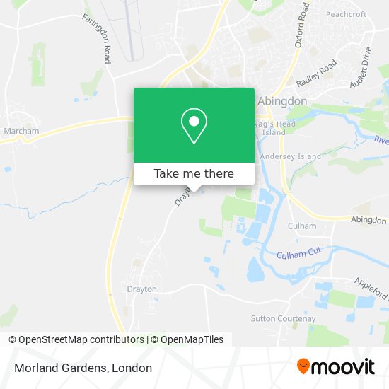 Morland Gardens map