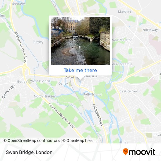Swan Bridge map