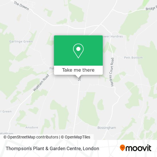 Thompson's Plant & Garden Centre map