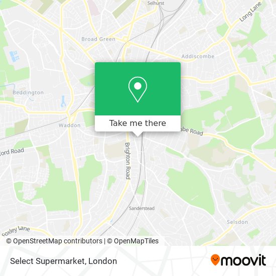 Select Supermarket map