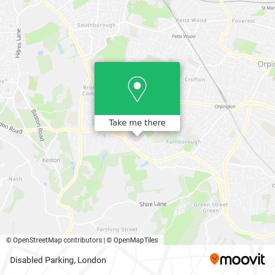 Disabled Parking map