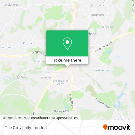 The Grey Lady map