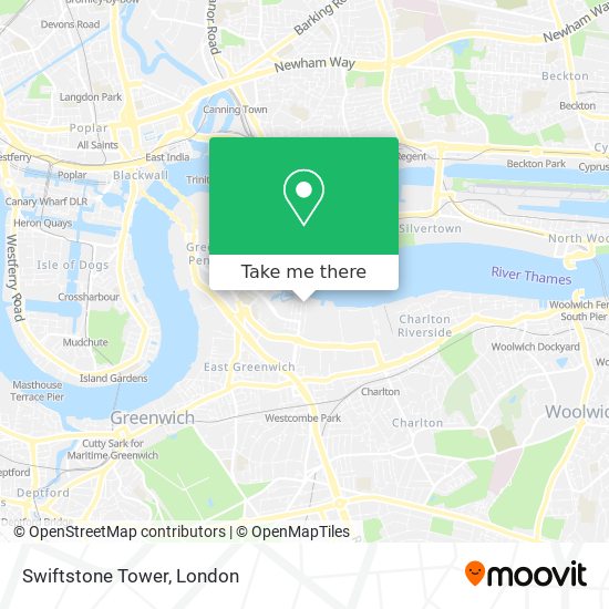 Swiftstone Tower map