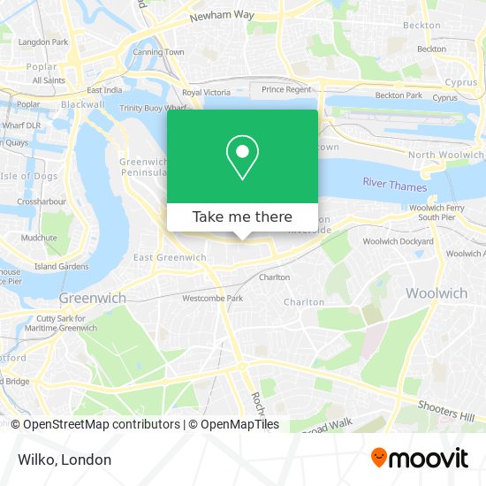 Wilko map