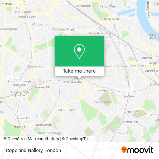 Copeland Gallery map