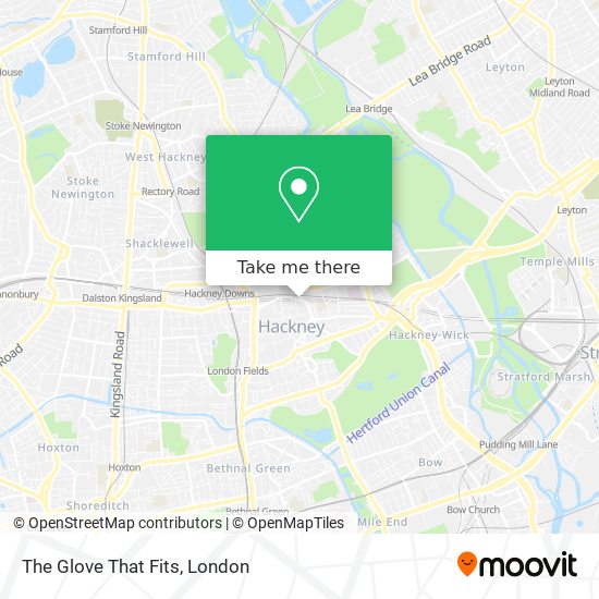 The Glove That Fits map