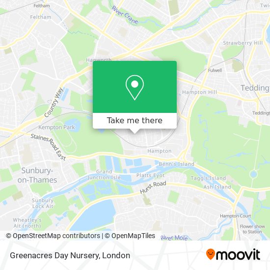 Greenacres Day Nursery map