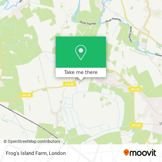 Frog's Island Farm map