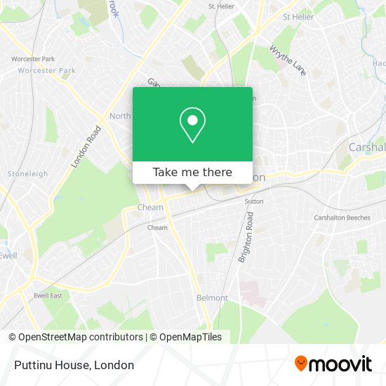 Puttinu House map