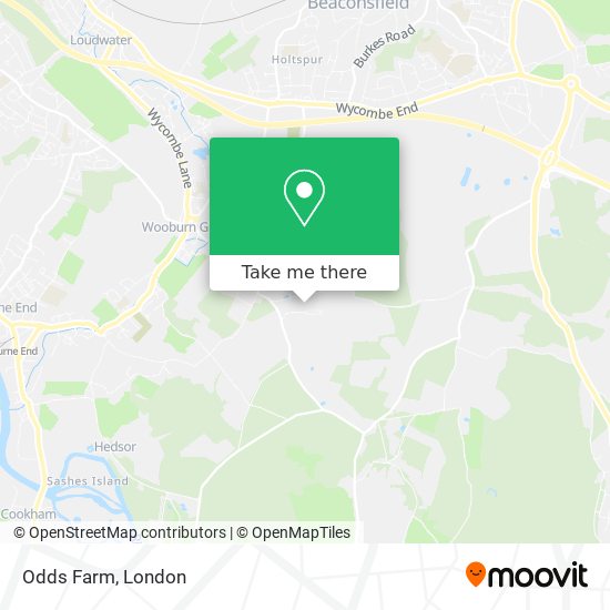 Odds Farm map
