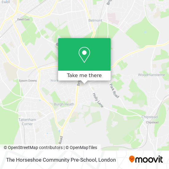 The Horseshoe Community Pre-School map