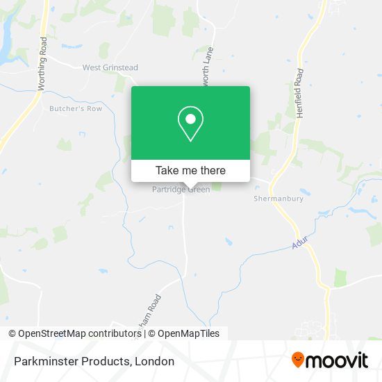 Parkminster Products map