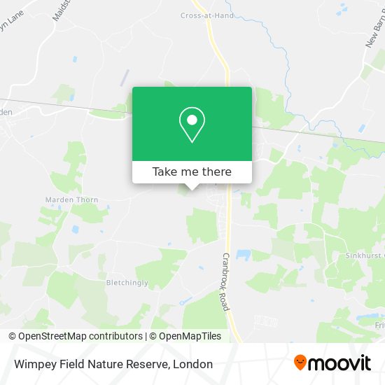 Wimpey Field Nature Reserve map