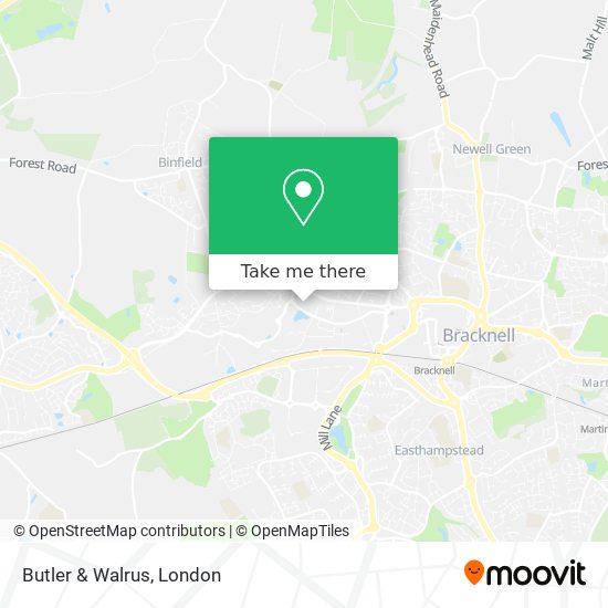 Butler & Walrus map