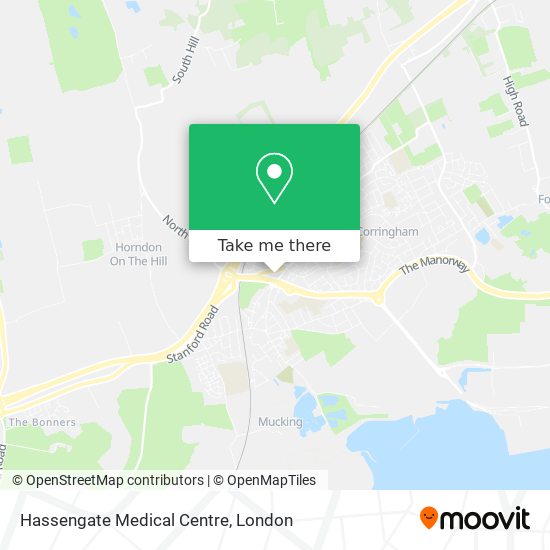 Hassengate Medical Centre map