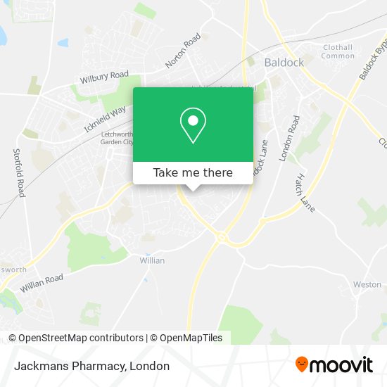 Jackmans Pharmacy map