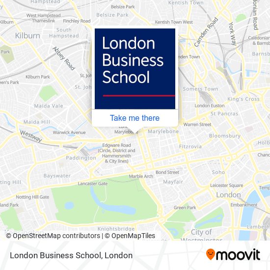 London Business School map