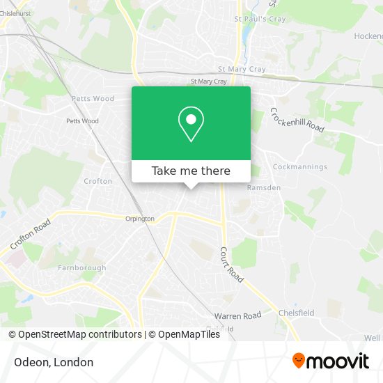 Odeon map