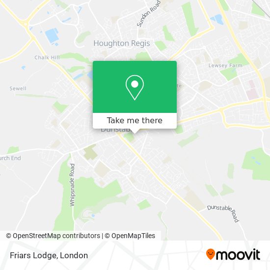 Friars Lodge map