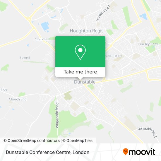 Dunstable Conference Centre map