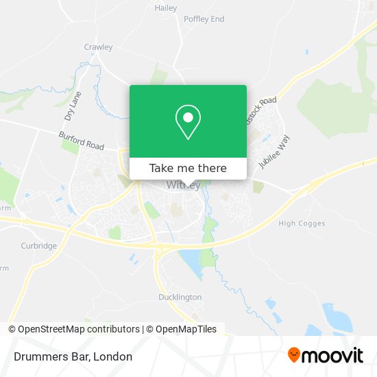 Drummers Bar map