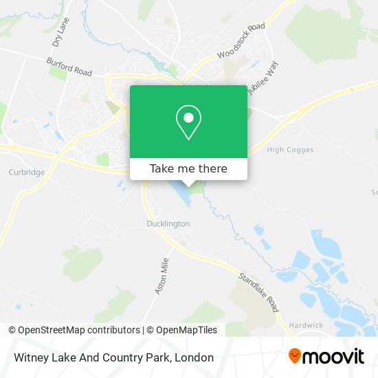 Witney Lake And Country Park map