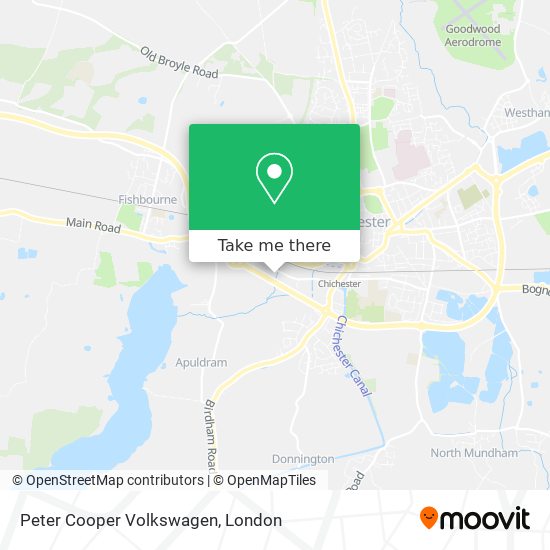 Peter Cooper Volkswagen map