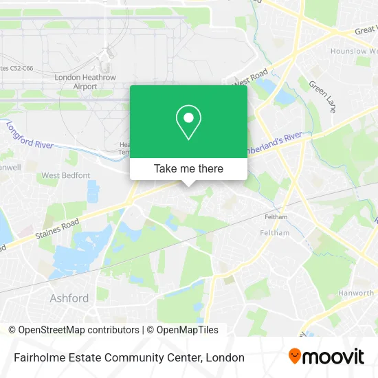 Fairholme Estate Community Center map