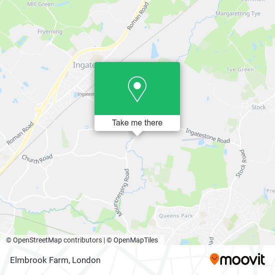 Elmbrook Farm map