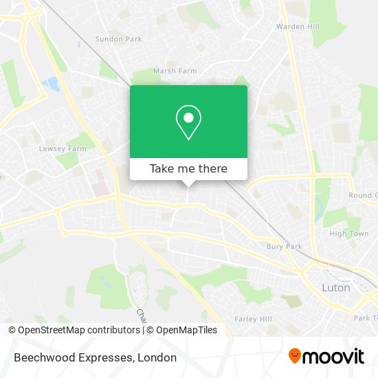 Beechwood Expresses map